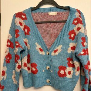 Altar'd State Floral Cardigan